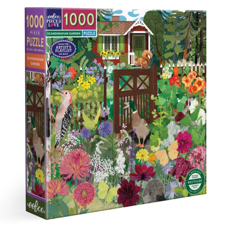 Scandinavian Garden 1000 Piece Puzzle
