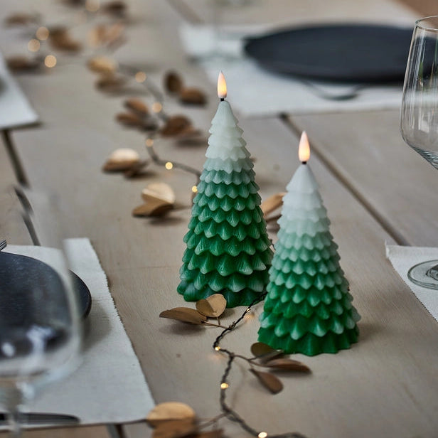 Winter Tree Electric Candle (Set of 2)