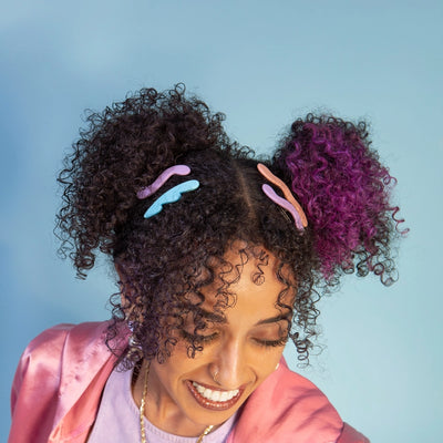 Mini Waves Barrettes in Pastel
