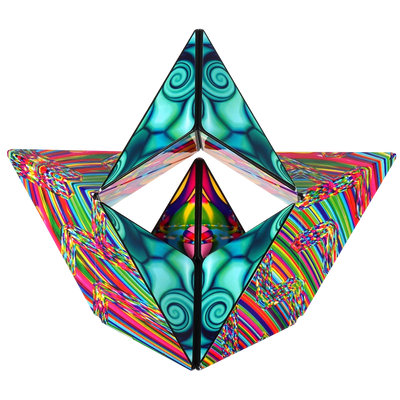 Shashibo: Magnetic Puzzle Artist Series - Artworx - Watercolor By Gartel