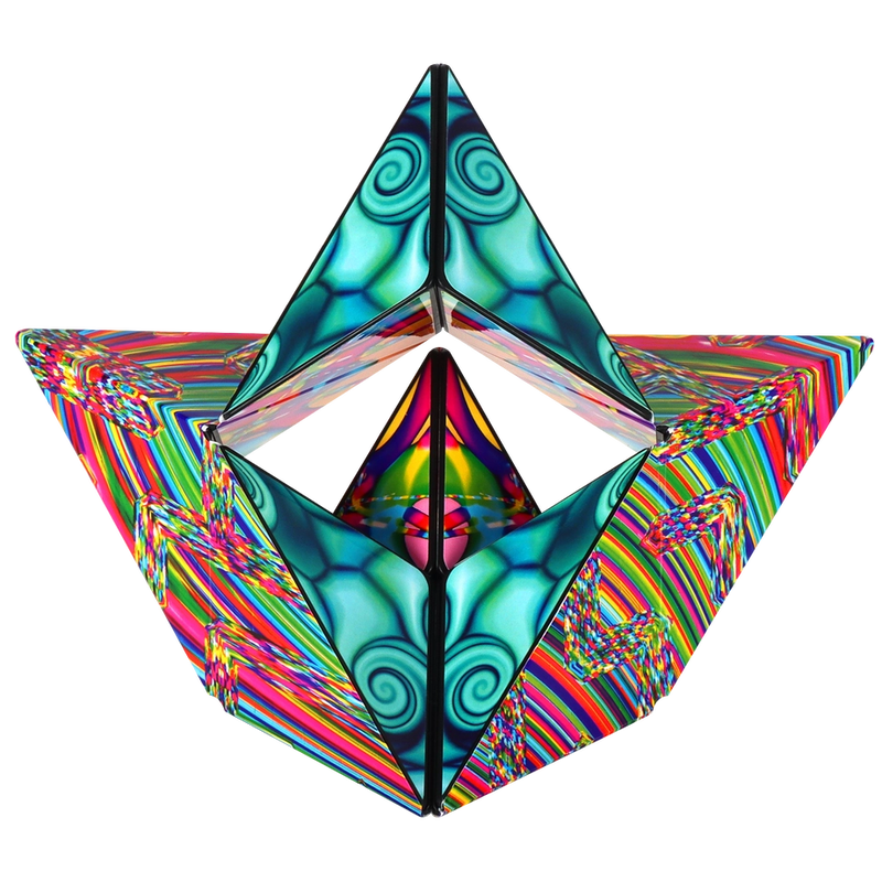 Shashibo: Magnetic Puzzle Artist Series - Artworx - Watercolor By Gartel