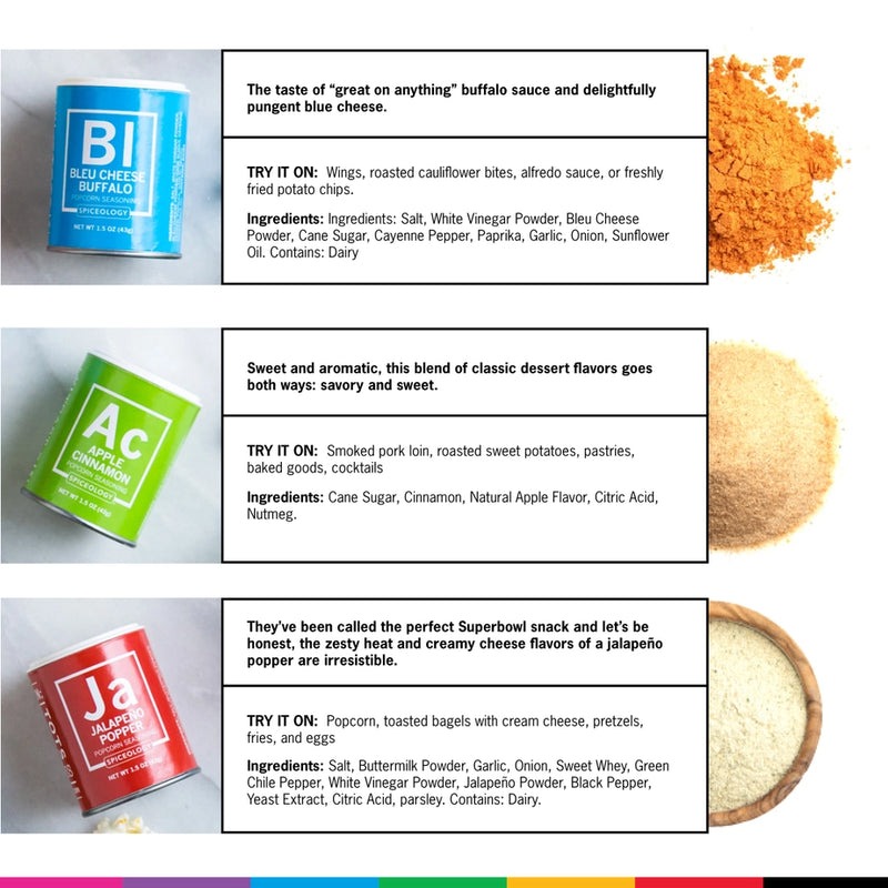 Popcorn Seasoning Gift Set