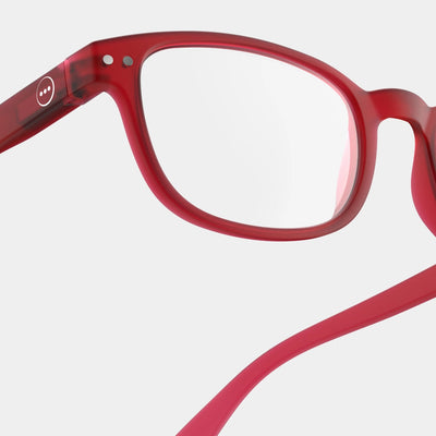 IZIPIZI, Red Crystal Reading Glasses #B