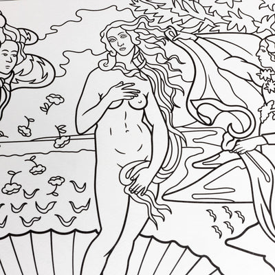 Coloring Book: Masterpieces
