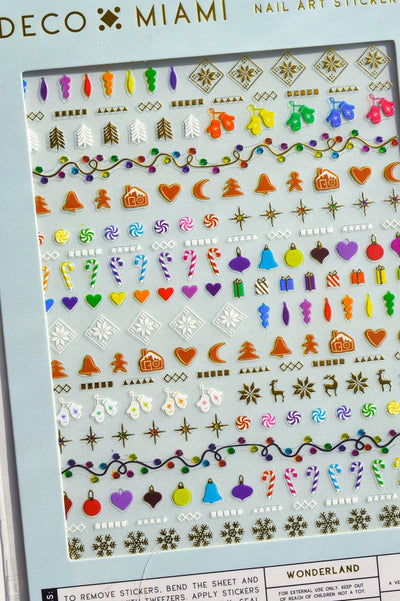 Nail Art Stickers, Wonderland / Holiday