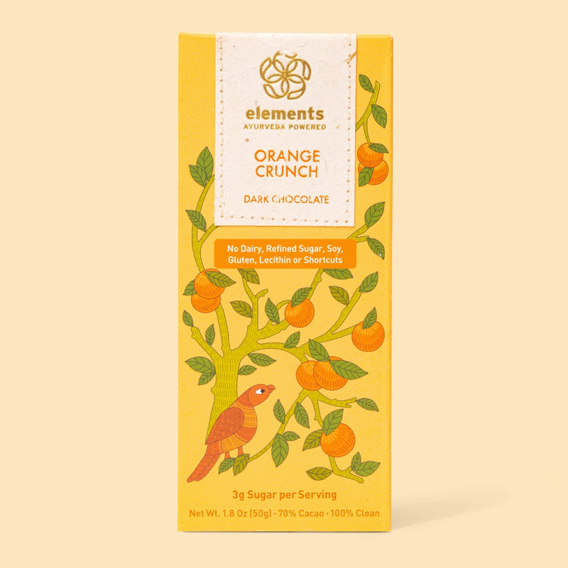 Orange Crunch 70% Dark Chocolate