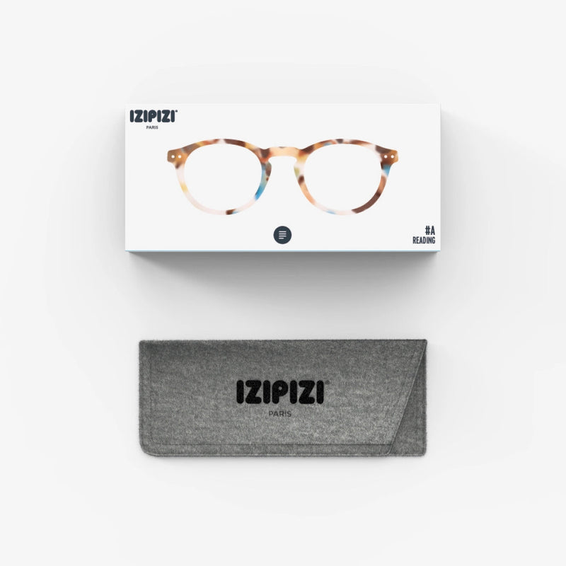 IZIPIZI, Blue Tortoise Reading Glasses 