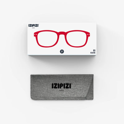 IZIPIZI, Red Crystal Reading Glasses #B