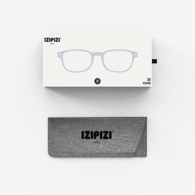 IZIPIZI, Frozen Blue Reading Glasses, Style #B