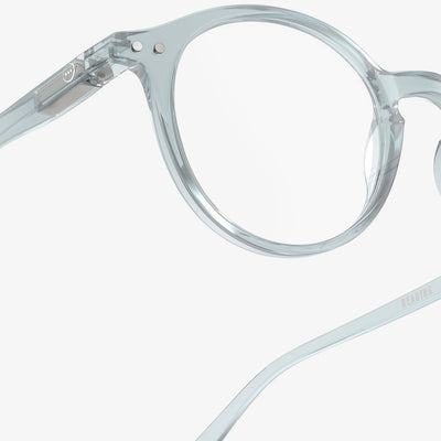 IZIPIZI, Frozen Blue Reading Glasses, Style #D