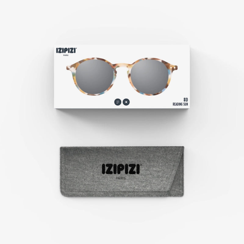 IZIPIZI, Sunglass Readers Blue Tortoise