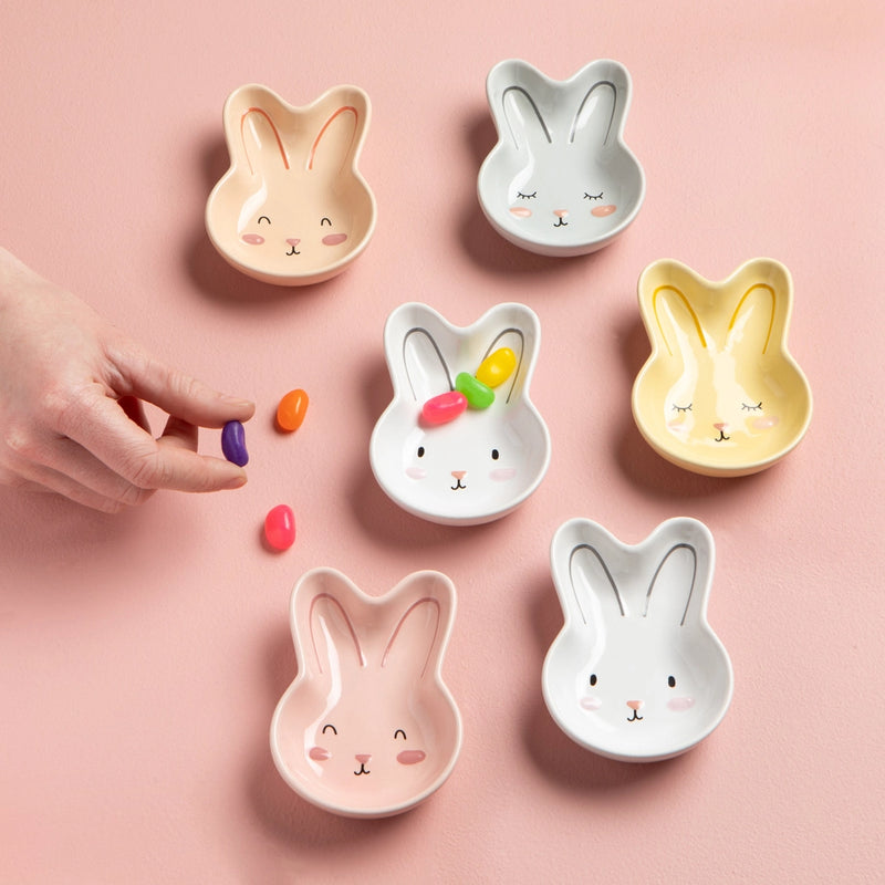 Bunny Pinch Bowls Set of 6