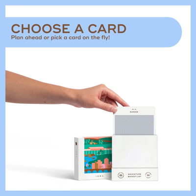 Iowa Adventure Bucket List Cards