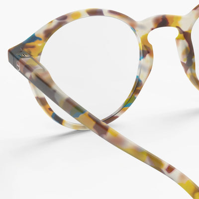 IZIPIZI, Blue Tortoise Reading Glasses #D