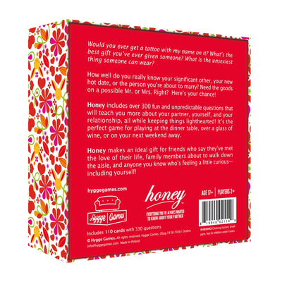 Honey: Partner Card Game