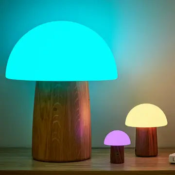 Gingko, Mini Mushroom Lamp