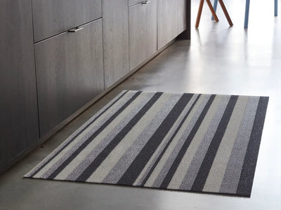 Floor Mat - Bounce Stripe Shag in Moonlight