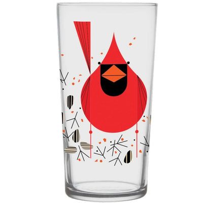 Charley Harper, Cardinal Bird Glasses