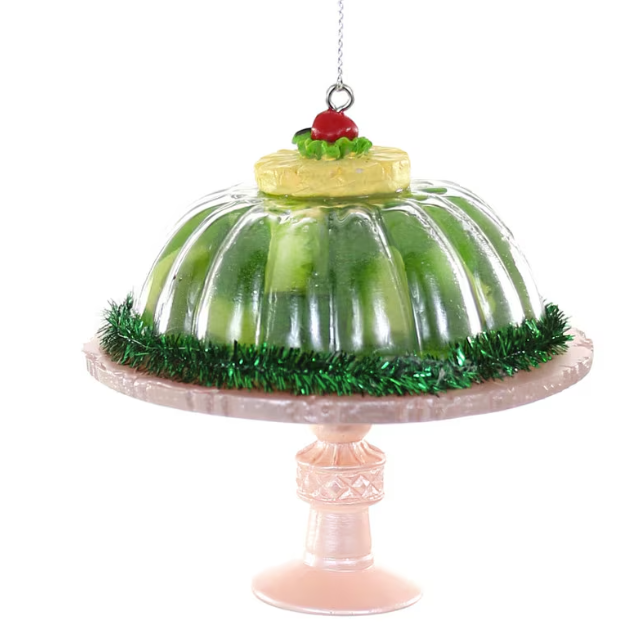 Green Jello Mold Ornament