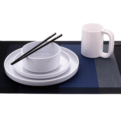 Heller, Stackable Dinnerware, Dinner Plate Set