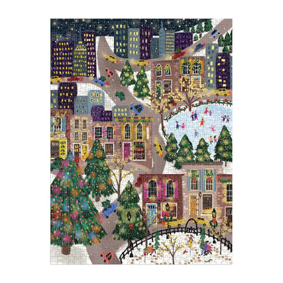 Sparkling City 1000 Piece Foil Puzzle