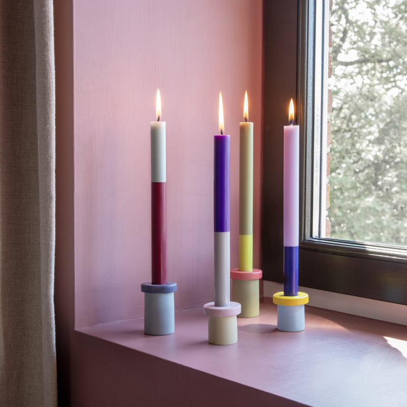 Pippo Candle Holders, Set of 4