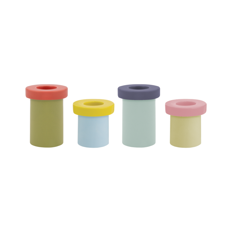 Pippo Candle Holders, Set of 4