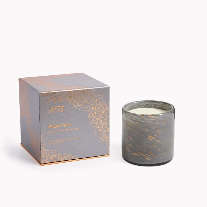 Winter Violet Candle