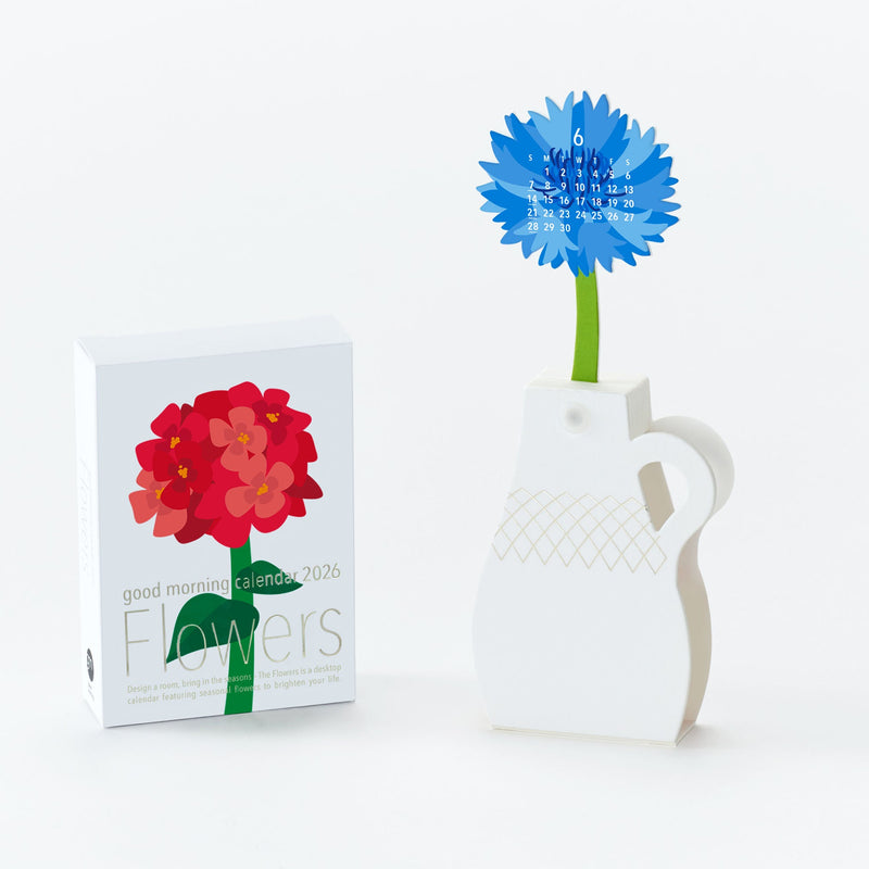 2026 Calendar - Flowers