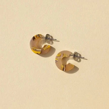 Nat + Noor Mali Hoops in Sun