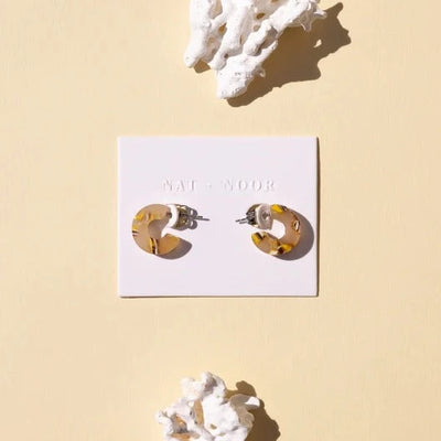 Nat + Noor Mali Hoops in Sun