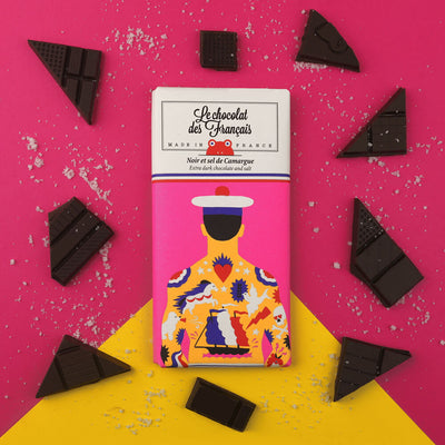 Le Chocolat Des Français: Extra dark chocolate and salt