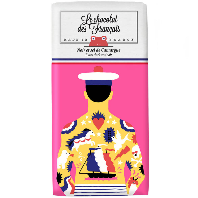 Le Chocolat Des Français: Extra dark chocolate and salt