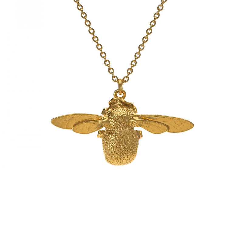 Alex Monroe Gold-Plated Bumblebee Necklace | Bumble bee necklace, Necklace,  Gold