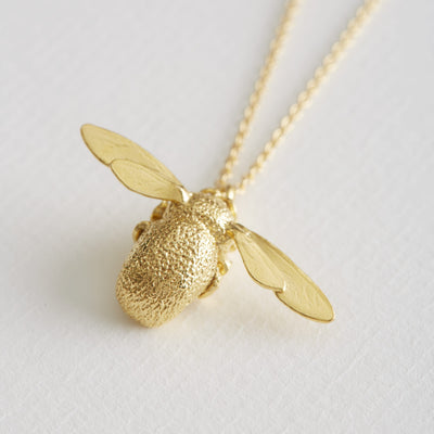 Bumblebee Necklace by Alex Monroe Jewellery