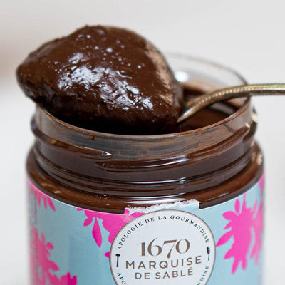 Dark Chocolate Spread with Shortbread Crumbles