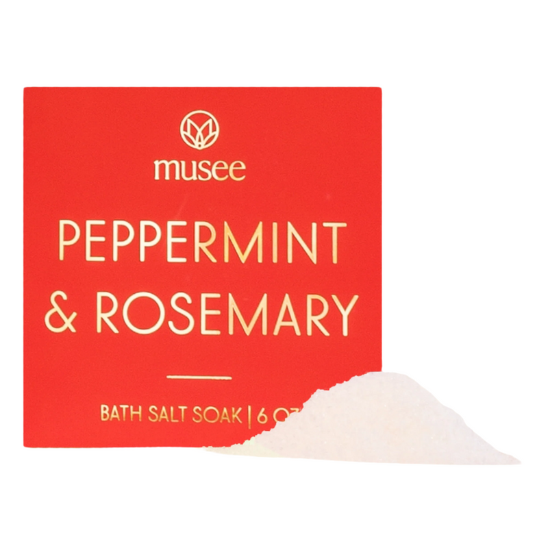 Peppermint & Rosemary Mini Salt Soak