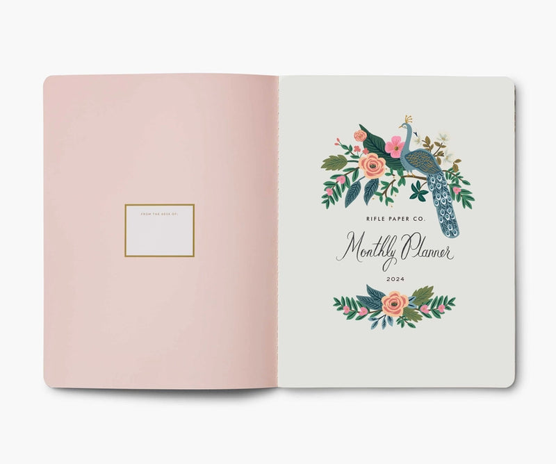 2024 Peacock Appointment Book