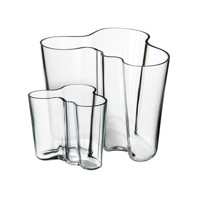 Iittala, Alvar Aalto Collection Vase Set in Clear