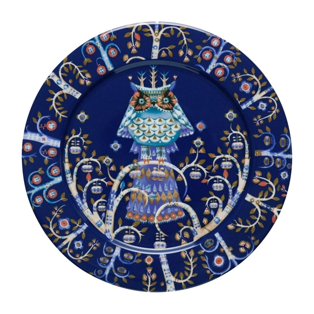 Iittala, Taika: 10" Dinner Plate in Blue