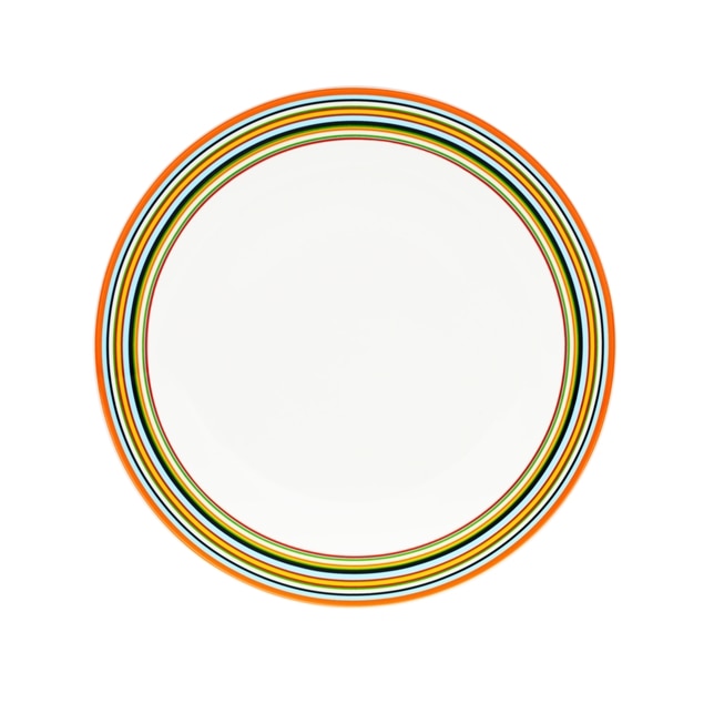 Iittala, Origo: 10" Dinner Plate in Orange
