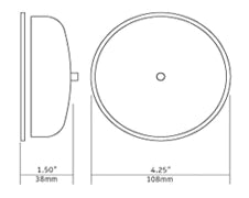 SpOre, Ring Doorbell Chime, Chrome