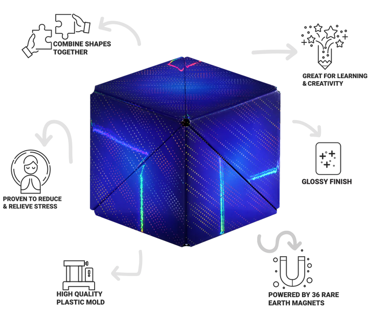 Shashibo: Magnetic Puzzle Box in Vapor – AKAR Design