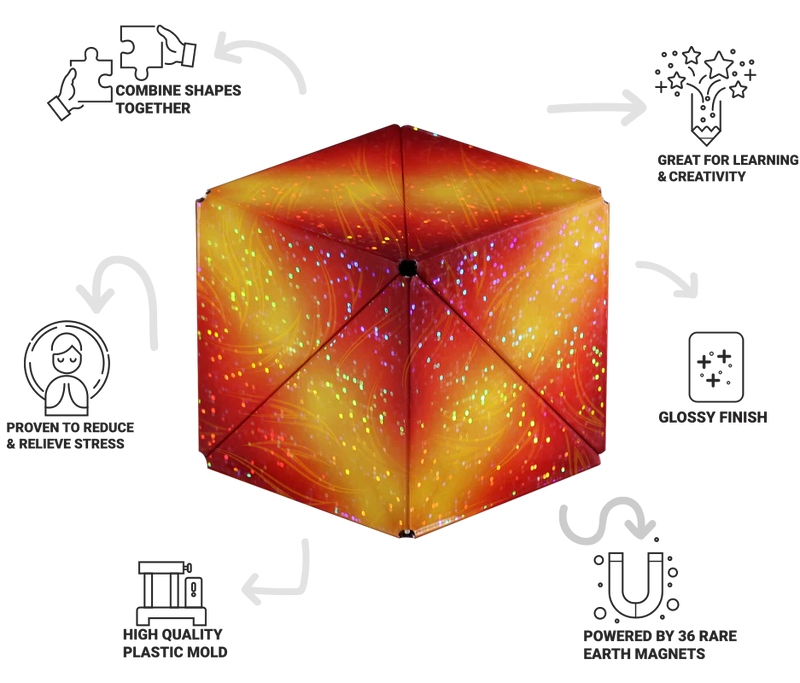 Shashibo: Magnetic Puzzle Box in Solar