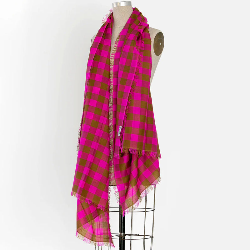 Vavoom Gingham Scarf in Sidney
