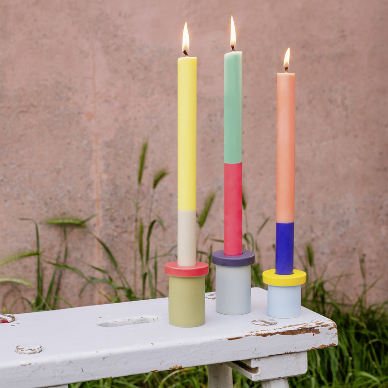 Pippo Candle Holders, Set of 4