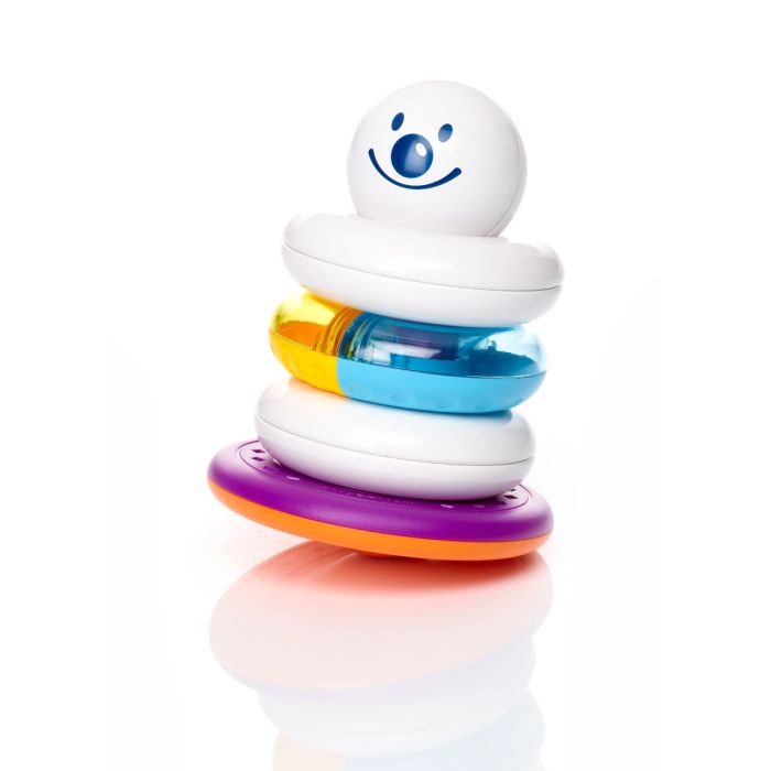 SmartGames My First Stacking Rings – Anelli Magnetici Impilabili Per Bambini, Figure Oscillanti, Giocattolo Educativo 12+ Mesi, Stimola Creatività E Motricità - 3