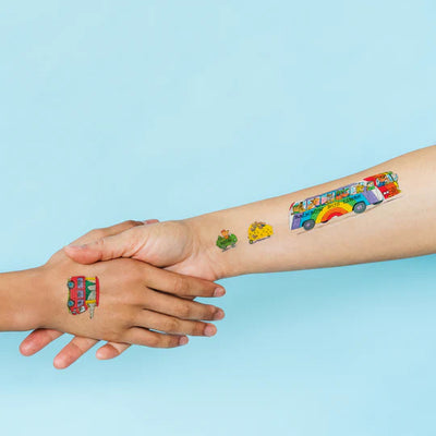 Things That Go Tattoo Sheet by Richard Scarry