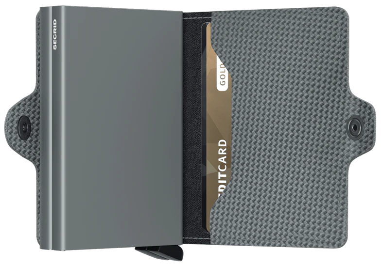 Twinwallet Carbon Cool Grey by Secrid