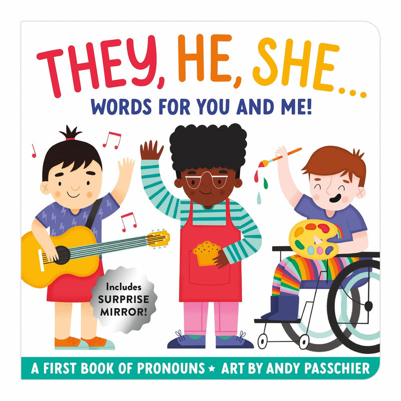 They, He, She: Words for You and Me Book